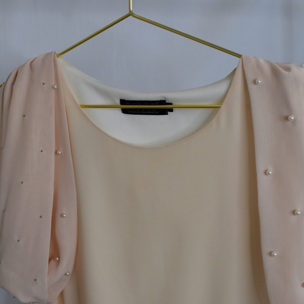 Blush & Pearl Top